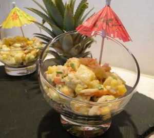 Recette Salade Hawaï