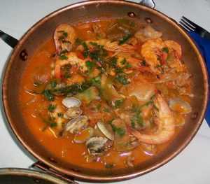 Recette Cataplana aux fruits de mer