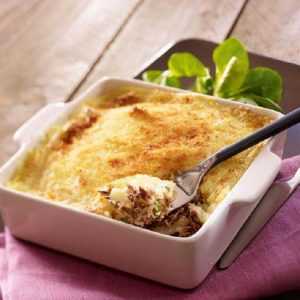 Recette Gratin parmentier de céleri et jambon