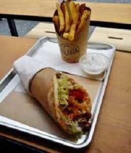 Recette Sandwich grec ( souvlaki )