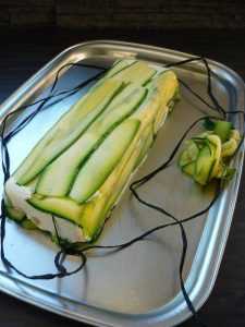 Recette Terrine de courgettes au haddock