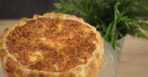 Recette Quiche aux oeufs durs et au roquefort