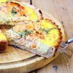 Recette Quiche saumon-crevettes