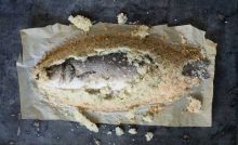 Recette Loup en croûte de sel
