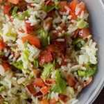 Recette Salade de riz au bacon
