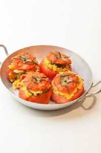 Recette Tomates farcies végétariennes