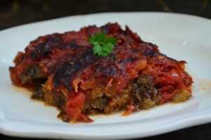 Recette Aubergines frites à la sauce tomate