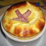 Recette Soufflé au jambon blanc