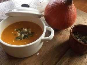 Recette Velouté de potimarron à la cannelle