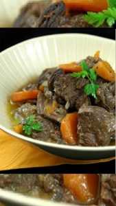 Recette boeuf bourguignon