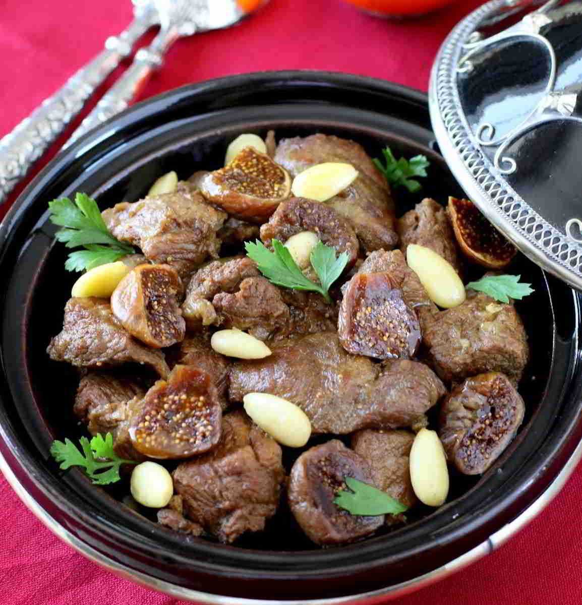 Recette Tajine de mouton aux figues