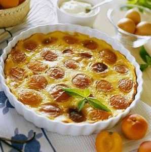 Recette Clafoutis exotique aux abricots secs