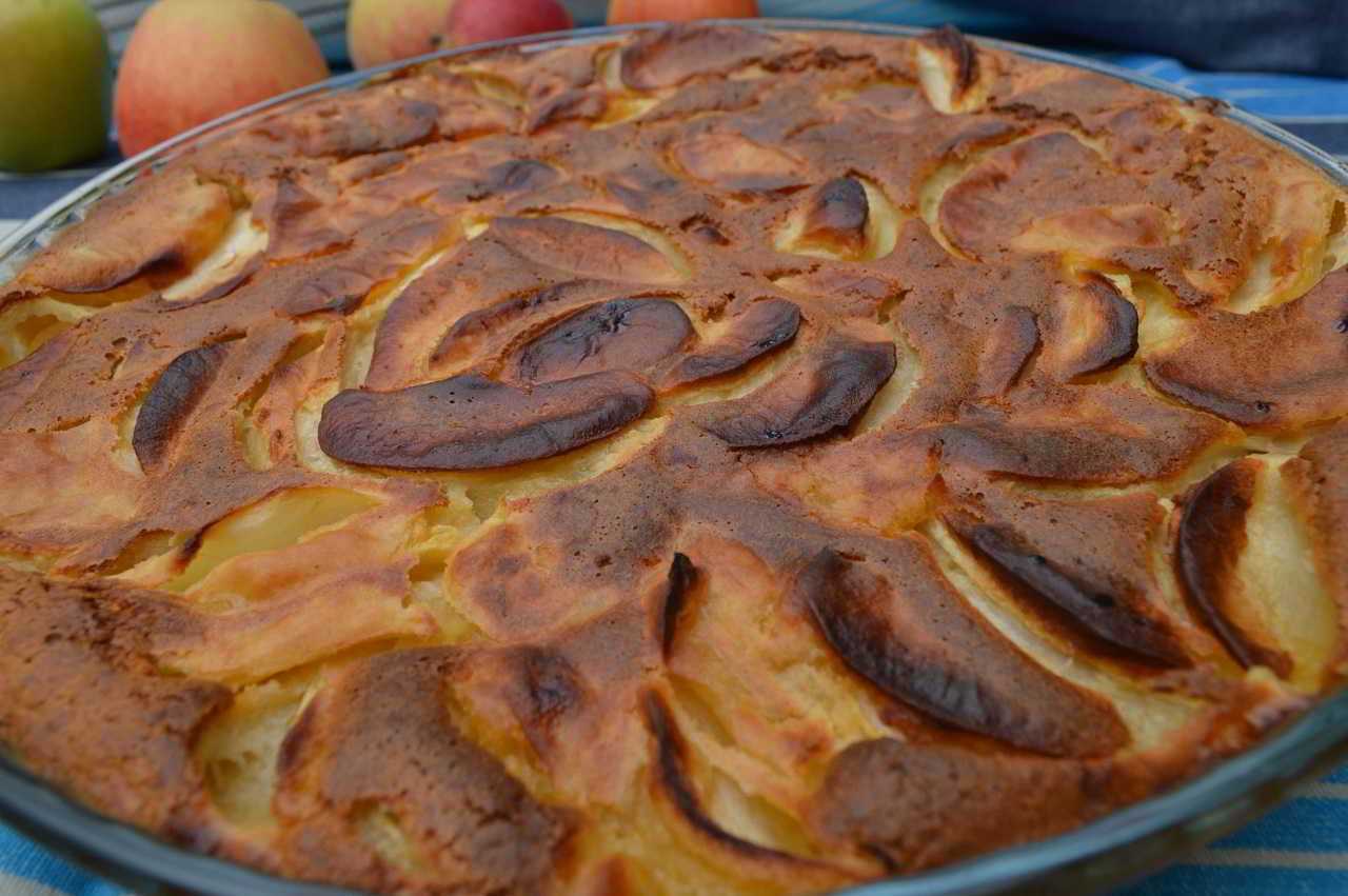 Recette Flaugnarde aux pommes