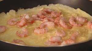 Recette Galette Crôtoise aux crevettes