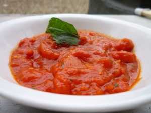 Recette Sauce tomate façon espagnole