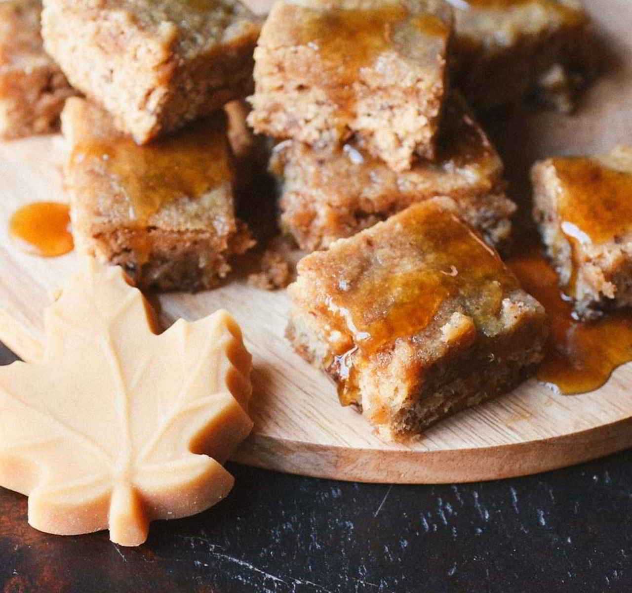 Recette Blondie au sirop d'érable