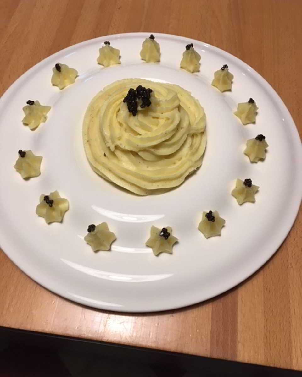 Recette Purée au Caviar