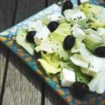 Recette Salade iceberg à la feta et aux olives
