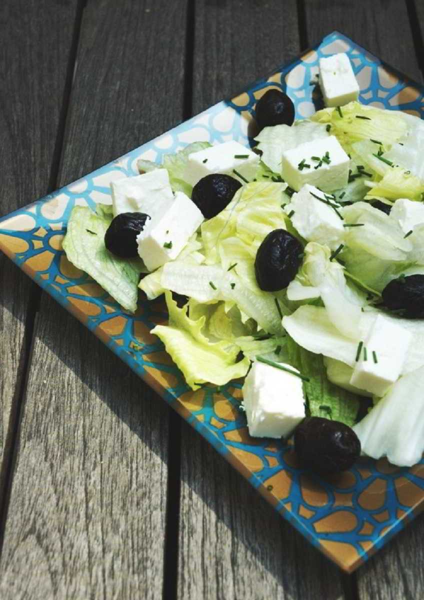 Recette Salade iceberg à la feta et aux olives