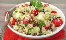 Recette Salade de Quinoa à l’Esturgeon fumé