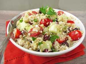 Recette Salade de Quinoa à l’Esturgeon fumé