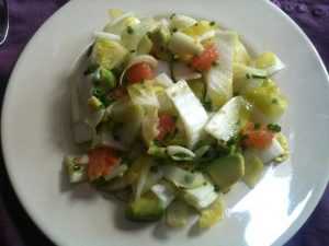 Recette Salade endive avocat