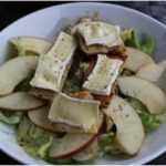 Recette Salade frisée à la crème de camembert