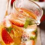 Recette Sangria de vin blanc aux fraises