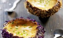Recette Oeufs de cailles et coques d’oursin