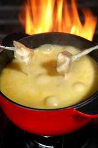 Recette Fondue comtoise