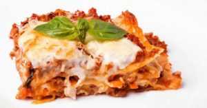 Recette Lasagnes légères au boeuf