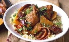 Recette Tajine de canard au miel et aux dattes