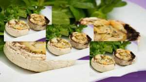 Recette Champignons farcis au camembert