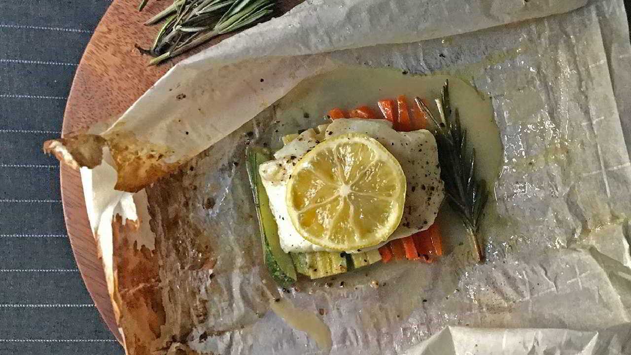 Recette Papillotes de mulet aux champignons et au fenouil