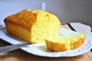 Recette Cake au pavot et au citron