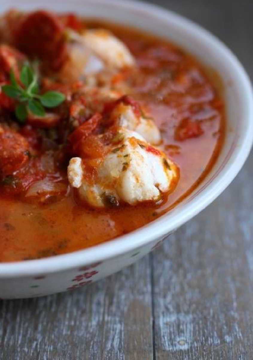 Recette Filets de lotte au four à la tomate