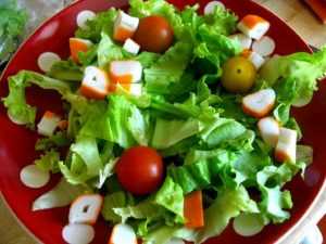 Recette Salade rapide de midi