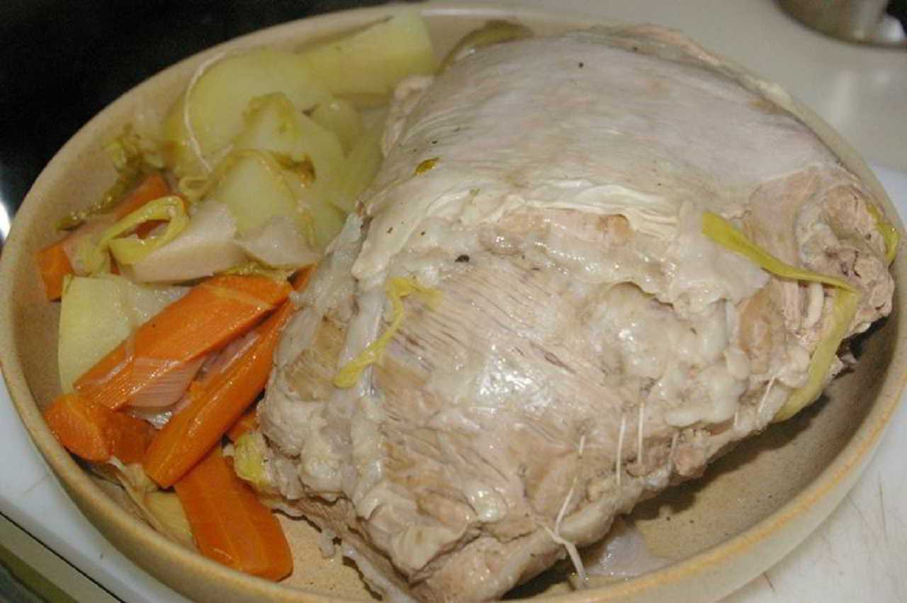 Recette Pot-au-feu de veau farci