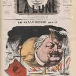 Caricature du Baron Brisse par André Gill