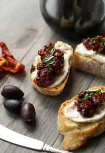 Recette Bruschetta de carré frais