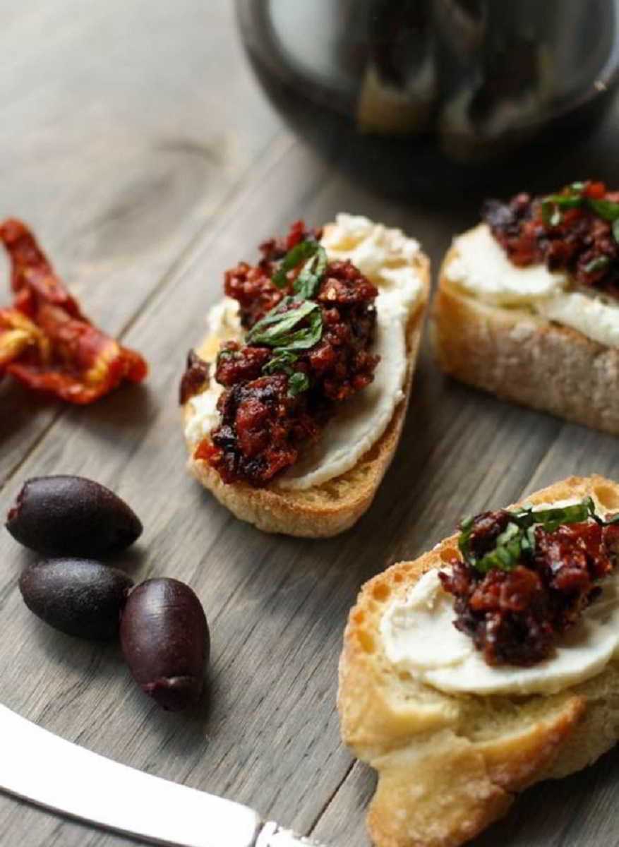 Recette Bruschetta de carré frais