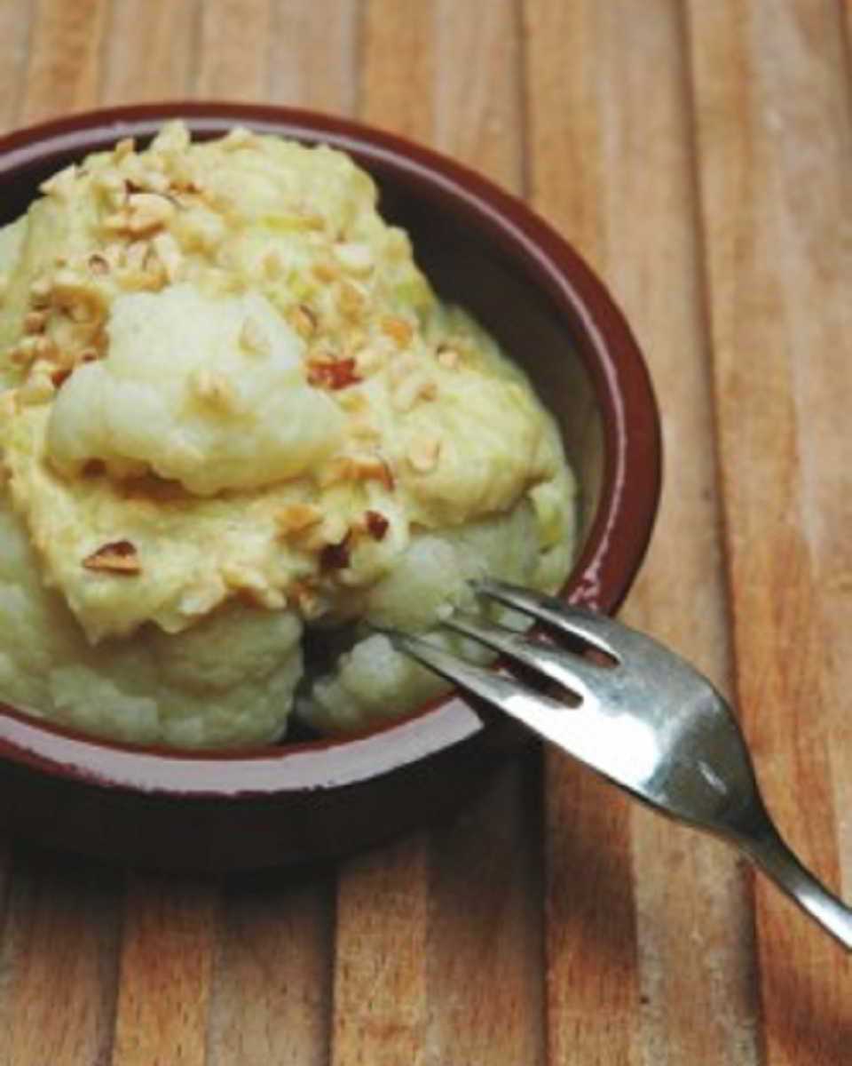Recette Chou-fleur en sauce à l'oignon