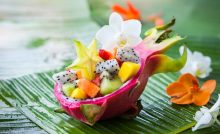 Salade Exotique Ananas, Mangue, Piment