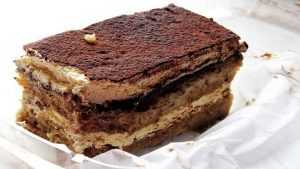 Recette Tiramisu à la portugaise sans oeufs