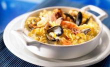 Recette Torti aux fruits de mer