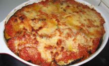 Recette Gratin d'aubergines à l'italienne
