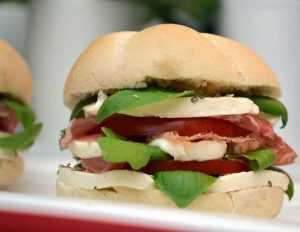 Recette Hamburgers à l'italienne