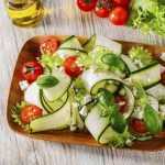 Recette Salade de courgettes crues au curry