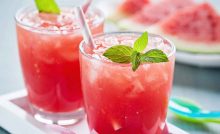 Recette Cocktail light fraîcheur à la pastèque