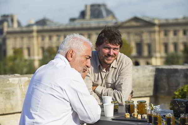 Guy Savoy (à gauche) et Gael Cartron (à droite).